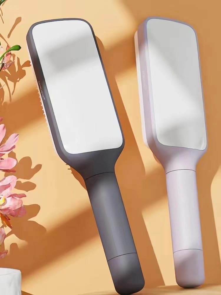 GlowBrush 3 en 1 – Cepillo 3D que Masajea, Peina y Limpia