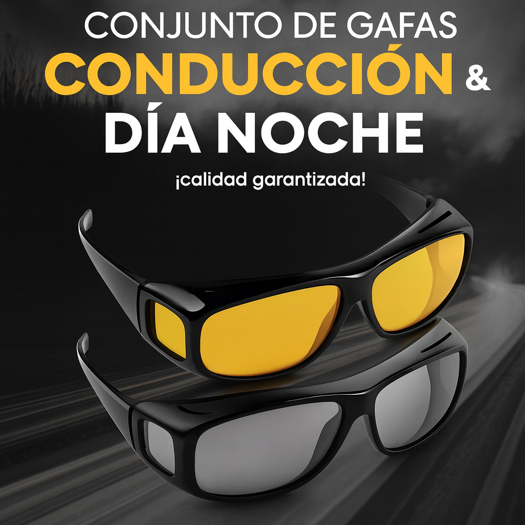 Gafas HD Vision – Noche & Día