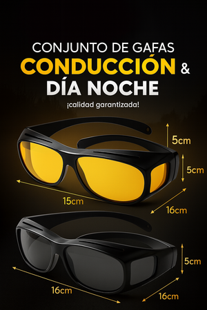 Gafas HD Vision – Noche & Día