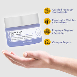 Crema Reafirmante de Cuello y Escote - No mas Piel Flácida ni Arrugas