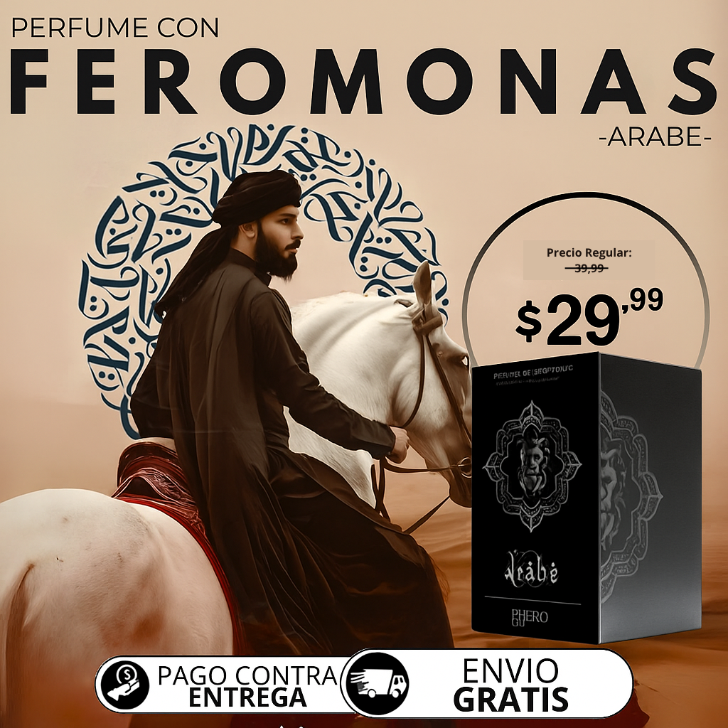 PHEROMEN ÁRABE – El Secreto para Ser Irresistible